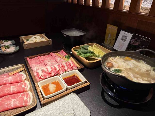 和牛肉盤特寫
